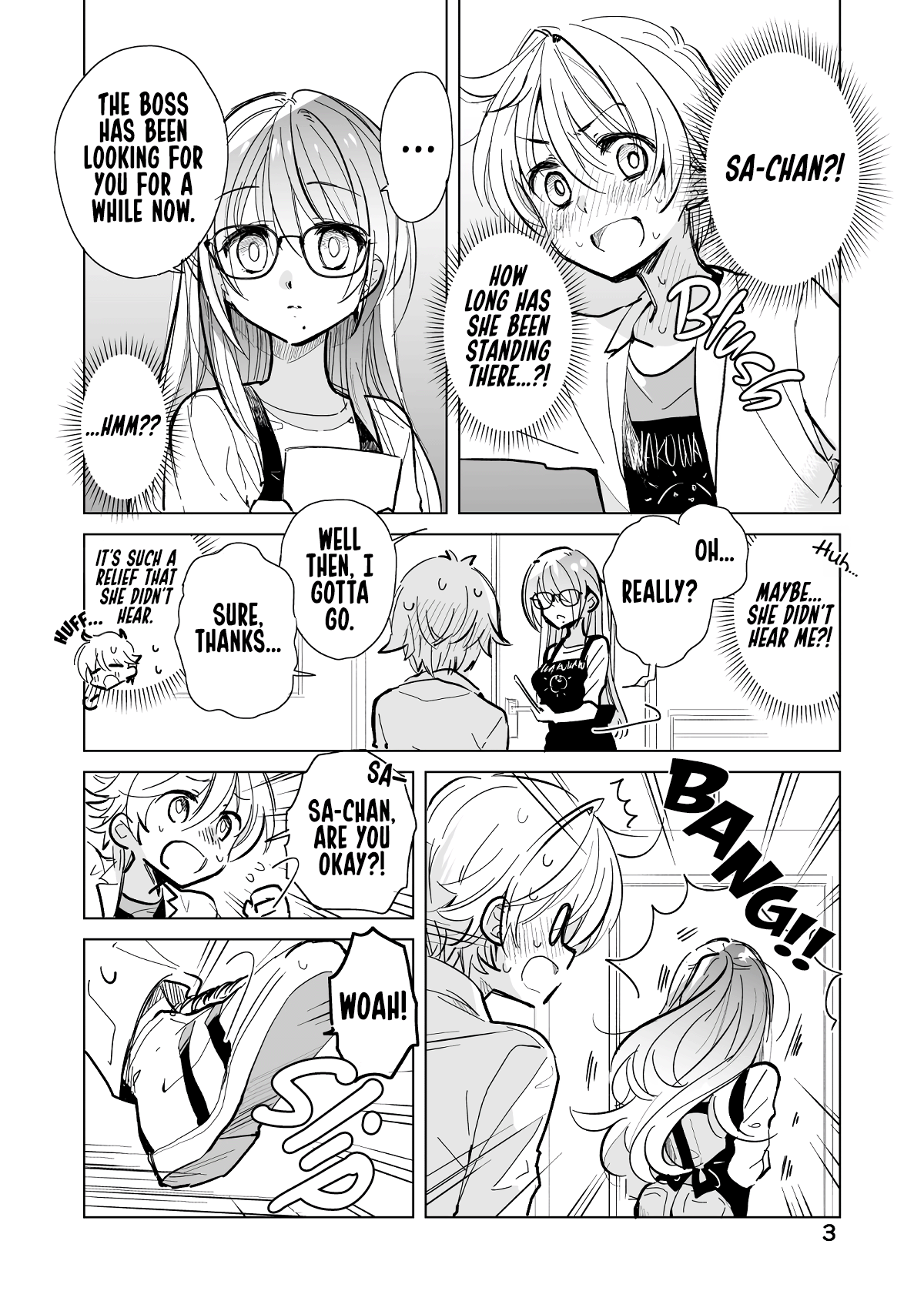 Daily Life of Sa-chan, a Drugstore Clerk Chapter 14 page 3 - Chapter 14