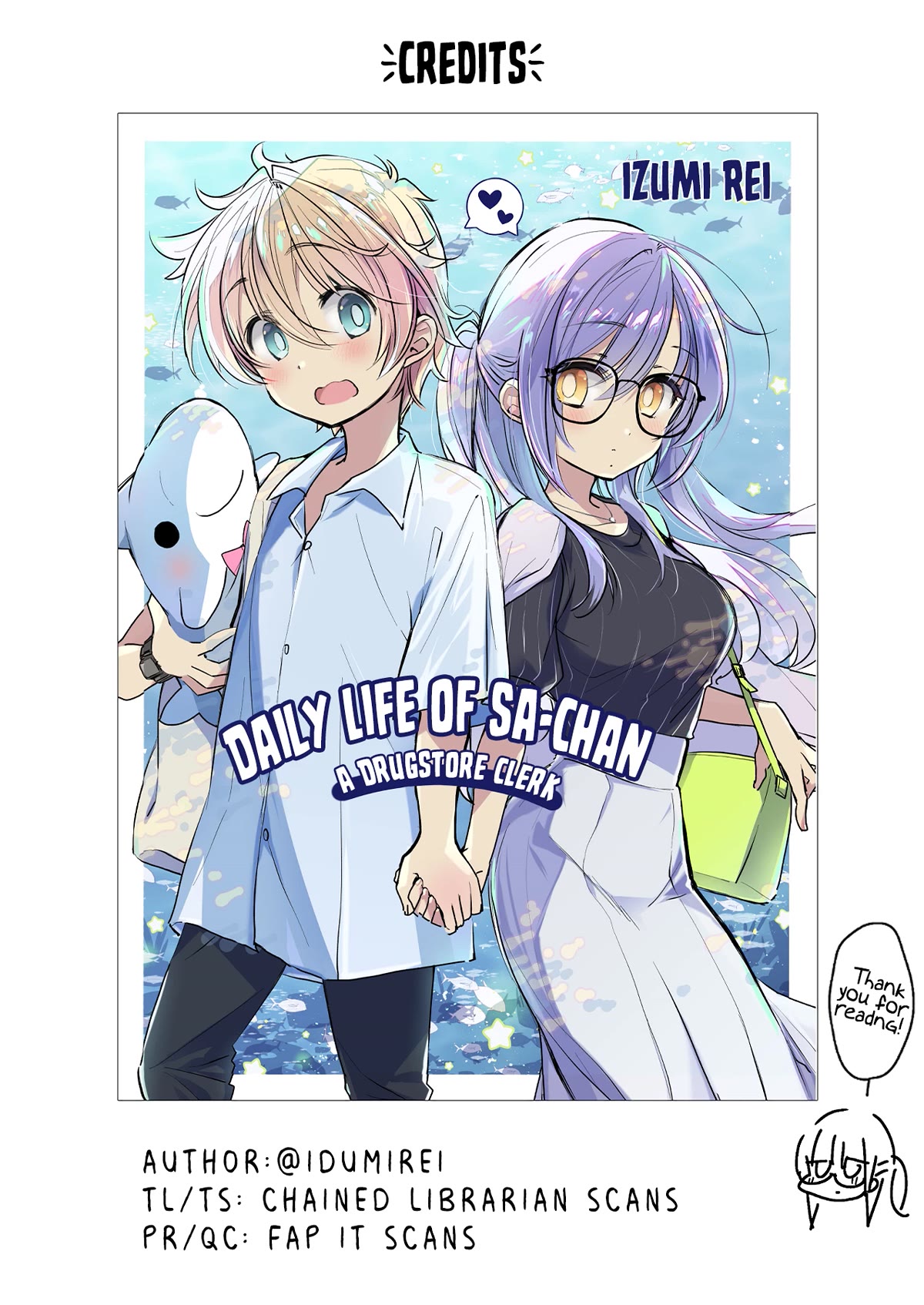 Daily Life of Sa-chan, a Drugstore Clerk Chapter 14 page 8 - Chapter 14
