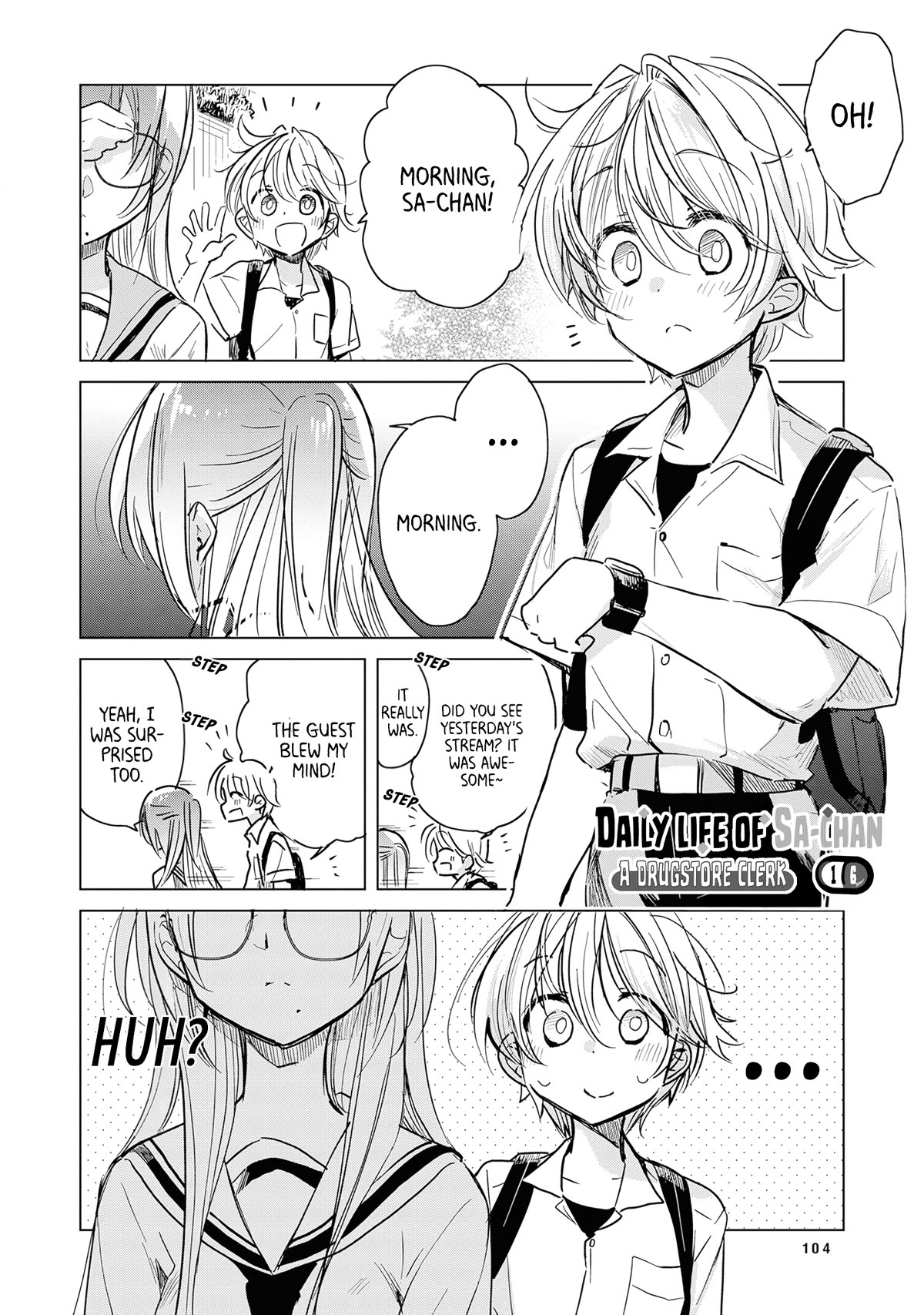 Daily Life of Sa-chan, a Drugstore Clerk Chapter 16 page 1 - Chapter 16