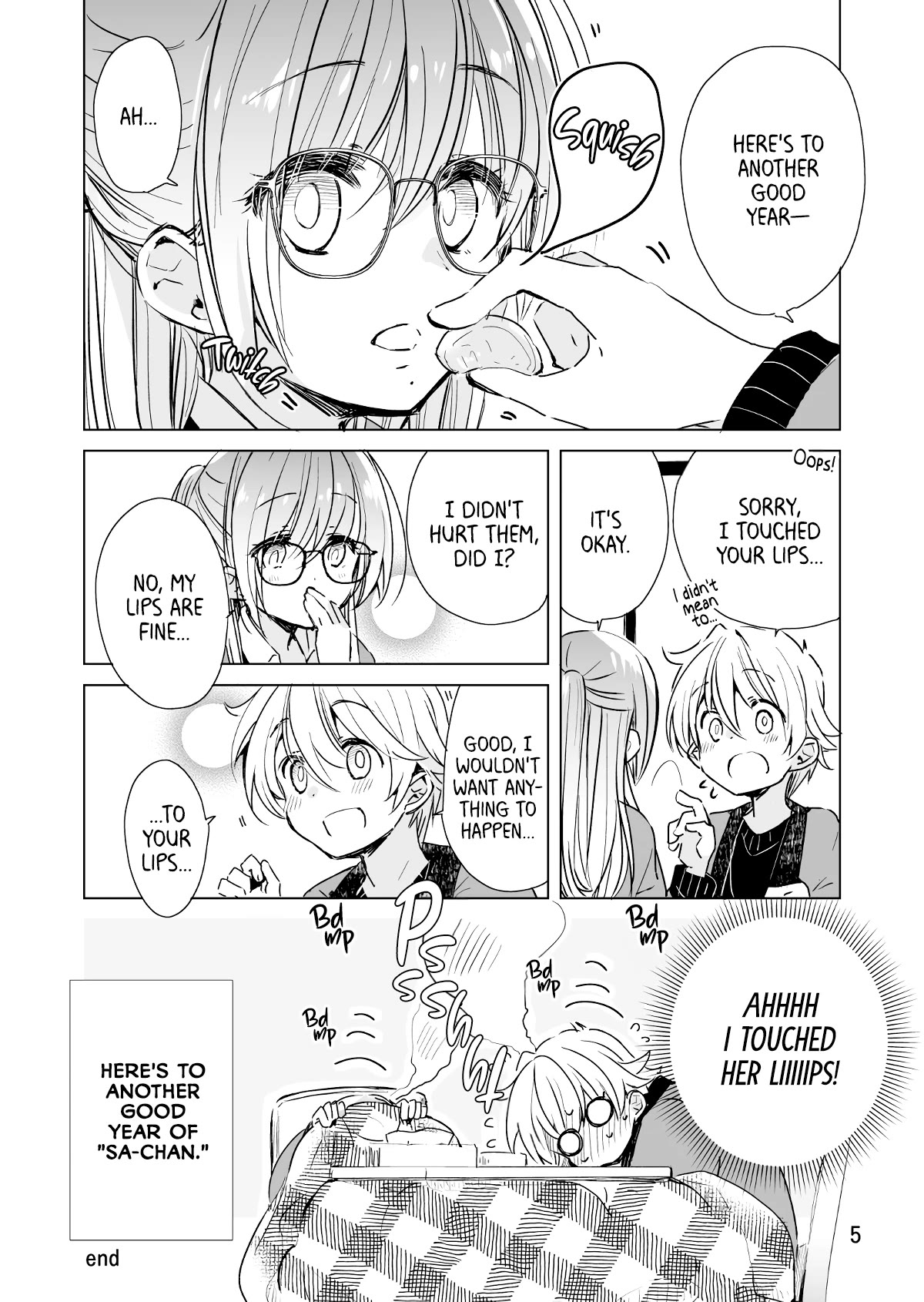 Daily Life of Sa-chan, a Drugstore Clerk Chapter 17.5 page 5 - Chapter 17.5