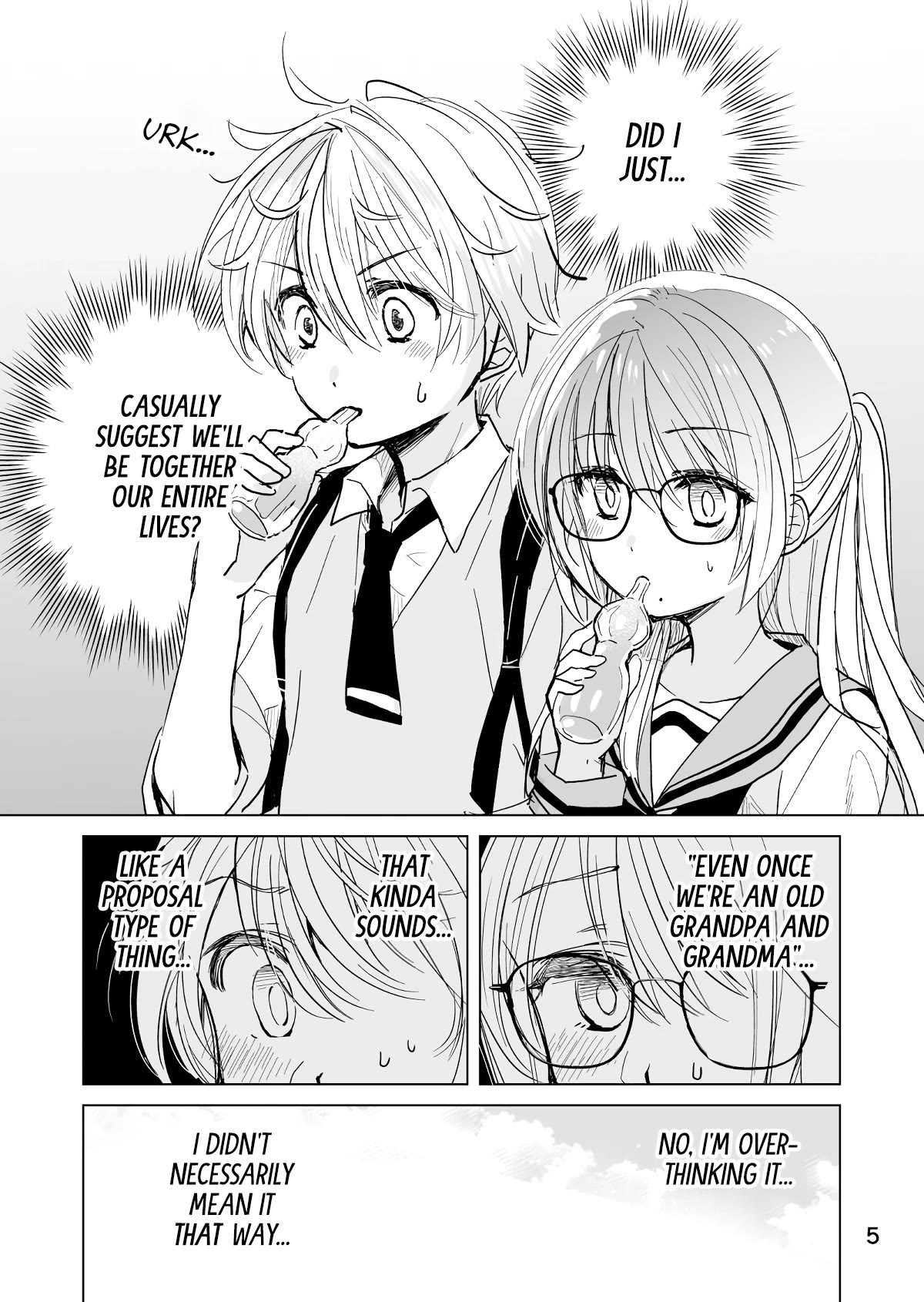 Daily Life of Sa-chan, a Drugstore Clerk Chapter 17 page 5 - Chapter 17