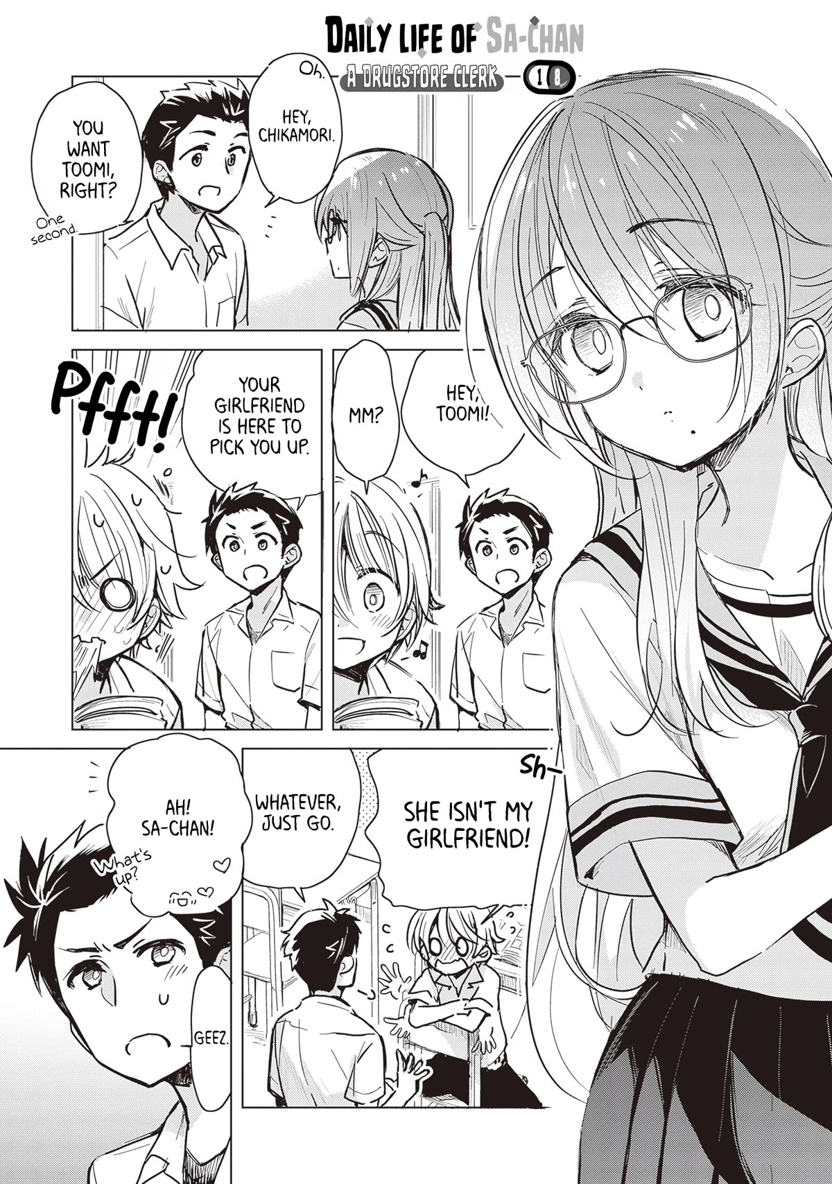 Daily Life of Sa-chan, a Drugstore Clerk Chapter 18 page 3 - Chapter 18
