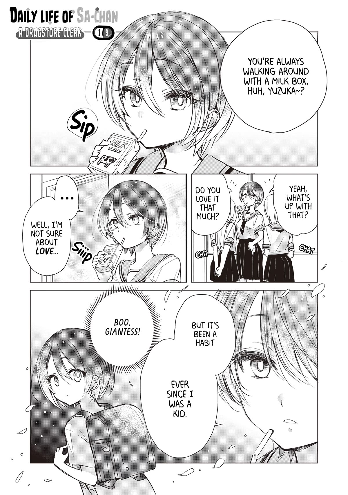 Daily Life of Sa-chan, a Drugstore Clerk Chapter 19 page 1 - Chapter 19