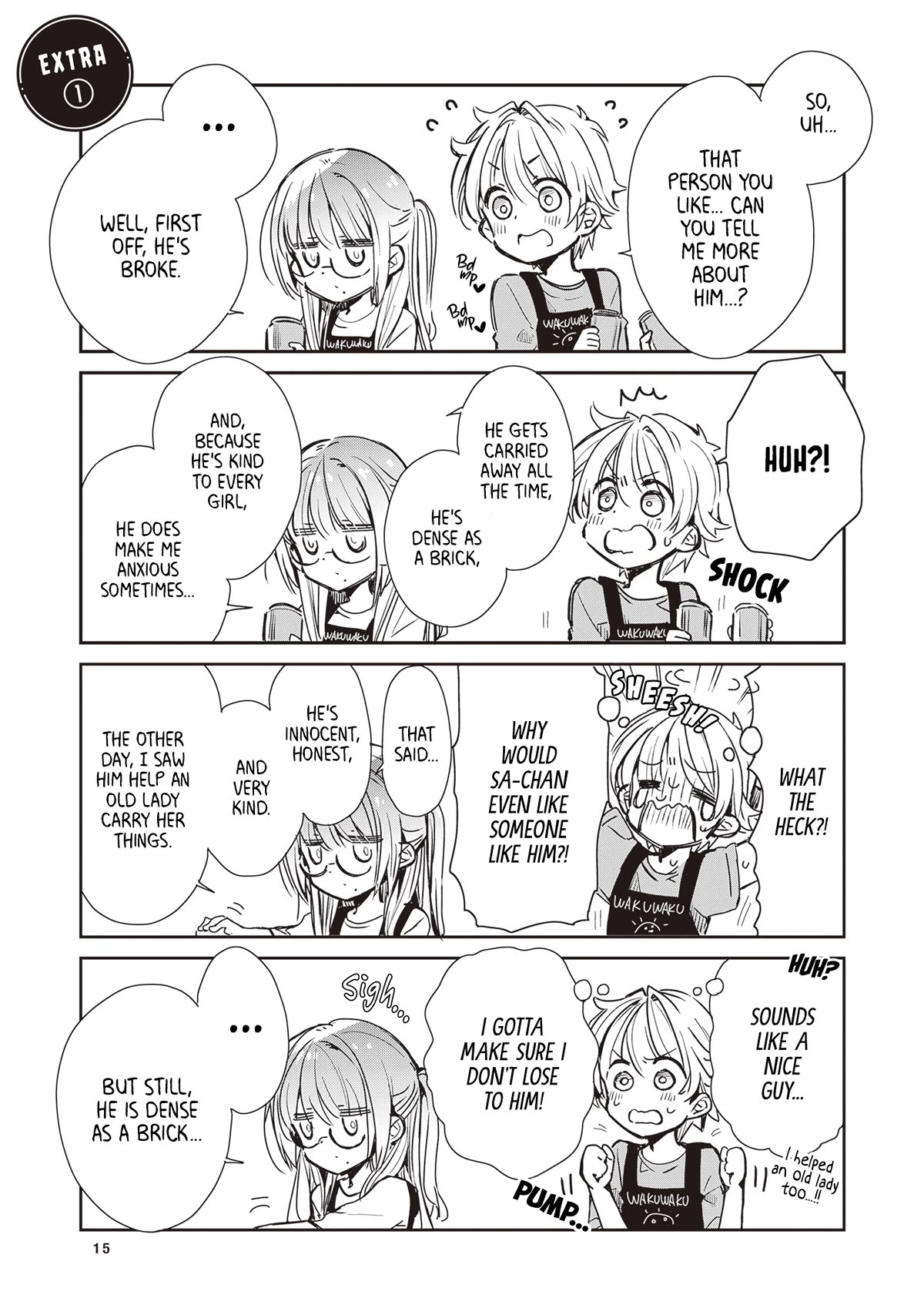 Daily Life of Sa-chan, a Drugstore Clerk Chapter 2.5 page 1 - Chapter 2.5