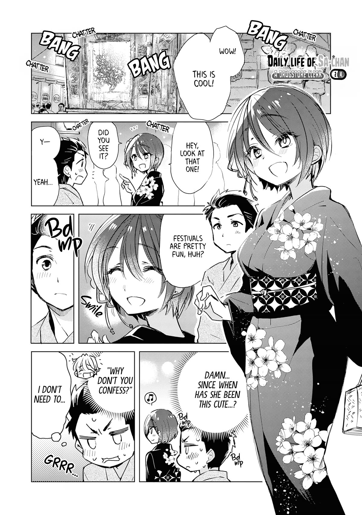 Daily Life of Sa-chan, a Drugstore Clerk Chapter 24 page 1 - Chapter 24