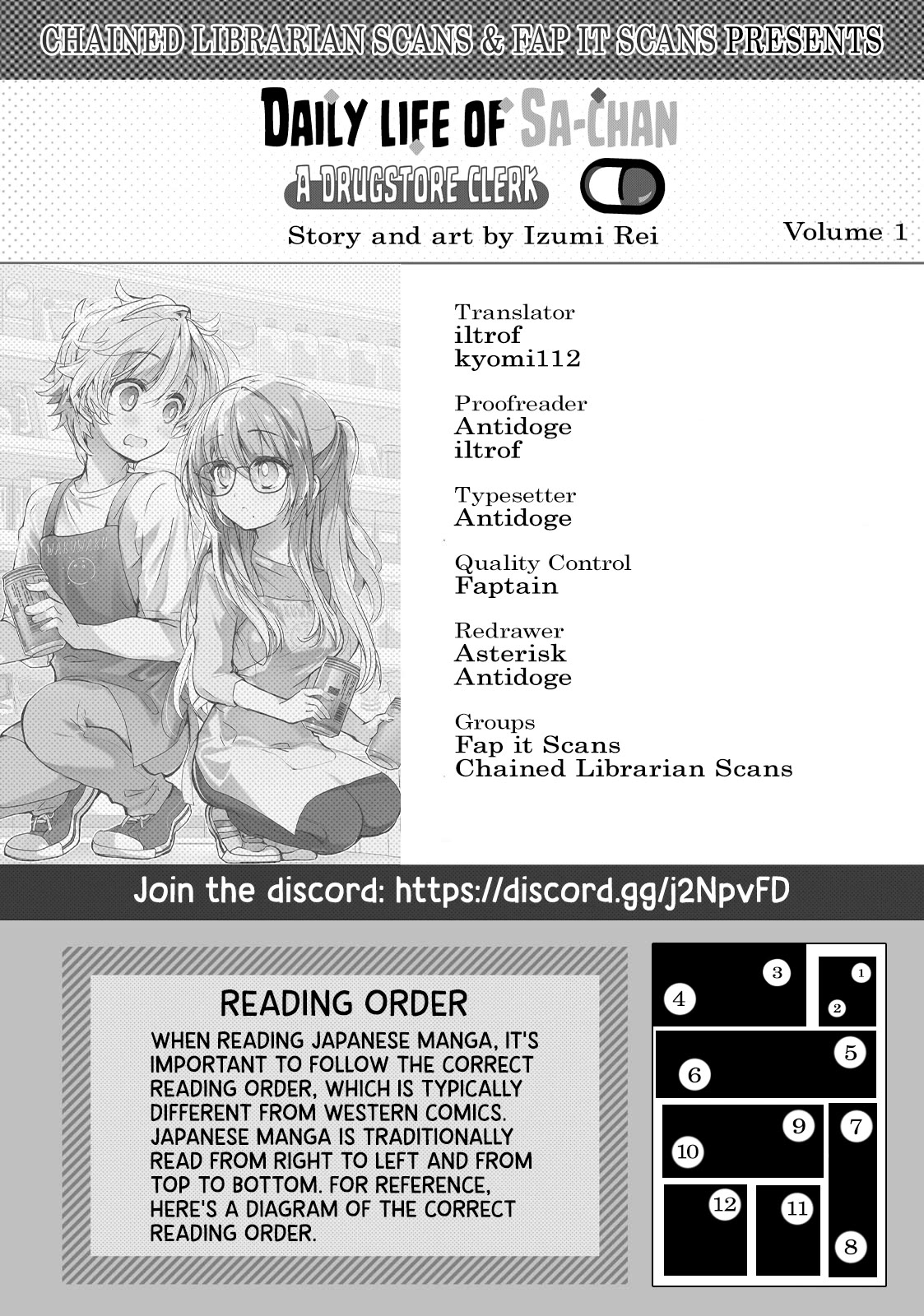 Daily Life of Sa-chan, a Drugstore Clerk Chapter 26 page 6 - Chapter 26