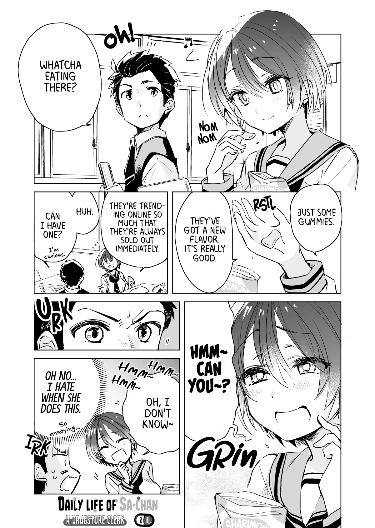 Daily Life of Sa-chan, a Drugstore Clerk Chapter 28 page 1 - Chapter 28