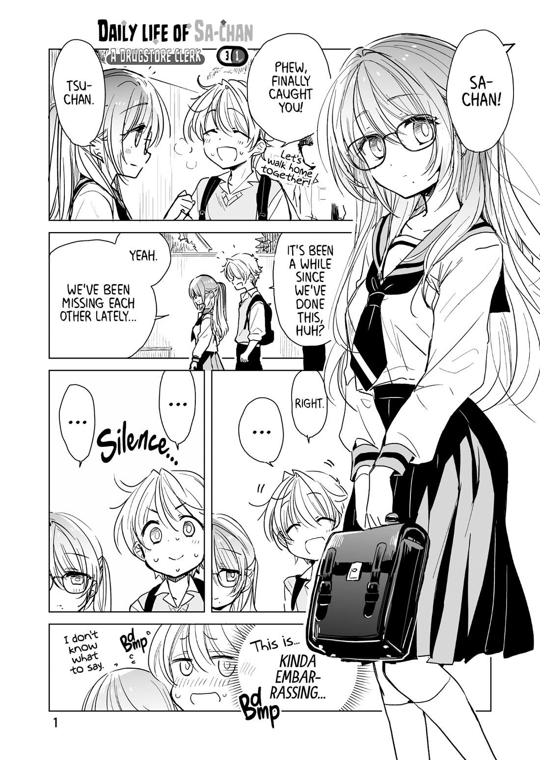 Daily Life of Sa-chan, a Drugstore Clerk Chapter 31 page 1 - Chapter 31