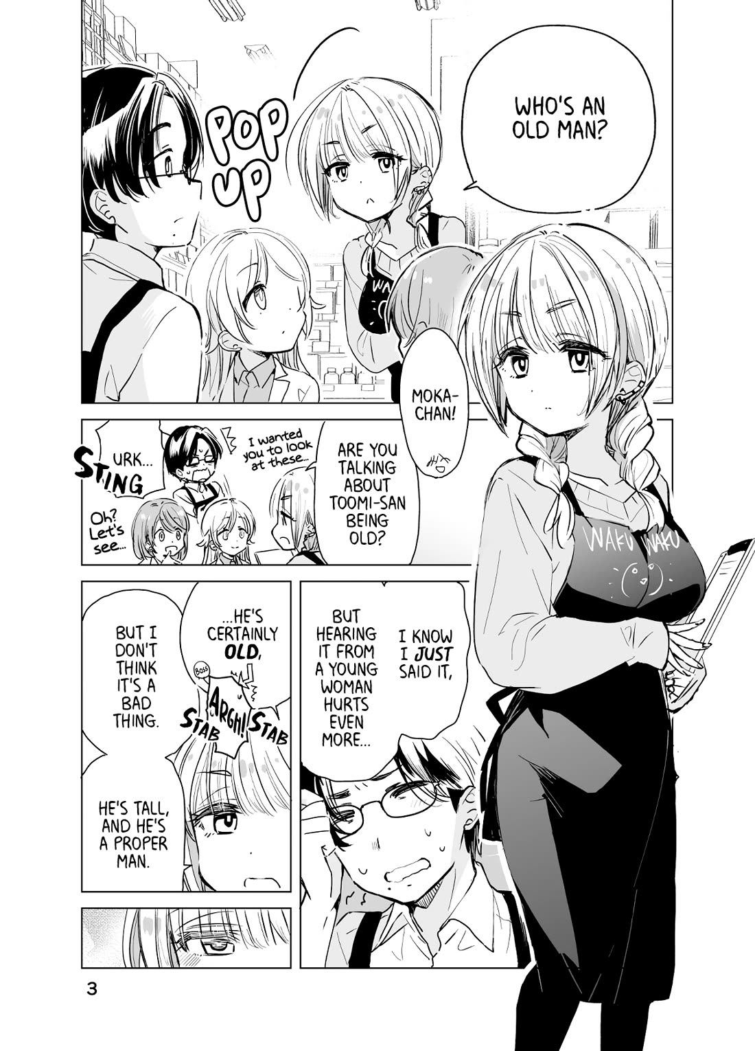 Daily Life of Sa-chan, a Drugstore Clerk Chapter 33 page 3 - Chapter 33