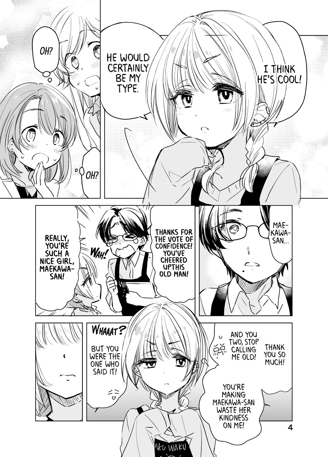 Daily Life of Sa-chan, a Drugstore Clerk Chapter 33 page 4 - Chapter 33