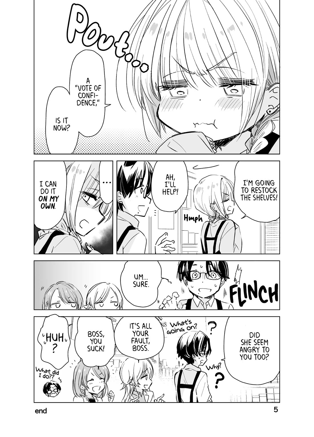 Daily Life of Sa-chan, a Drugstore Clerk Chapter 33 page 5 - Chapter 33