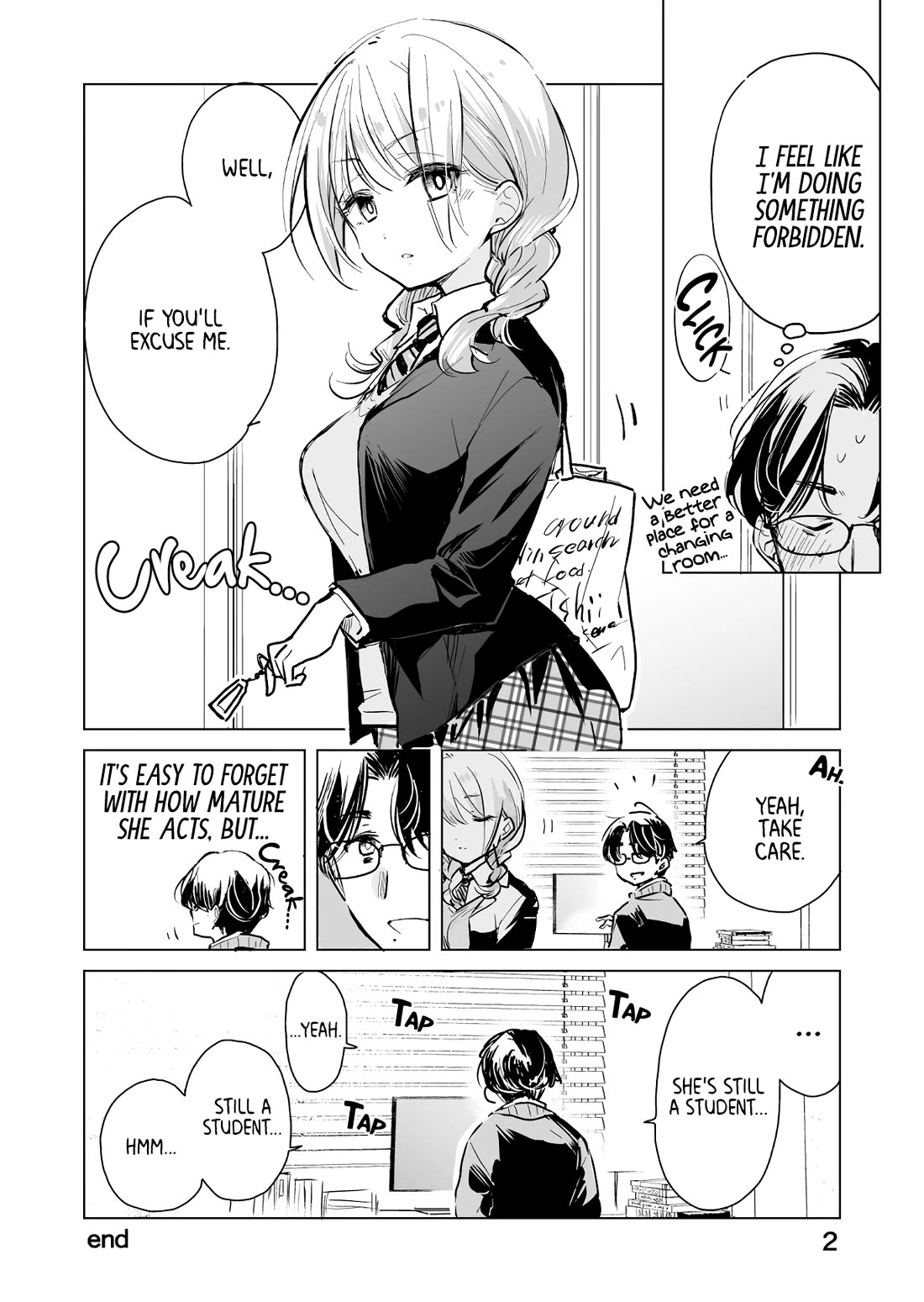 Daily Life of Sa-chan, a Drugstore Clerk Chapter 34.5 page 2 - Chapter 34.5