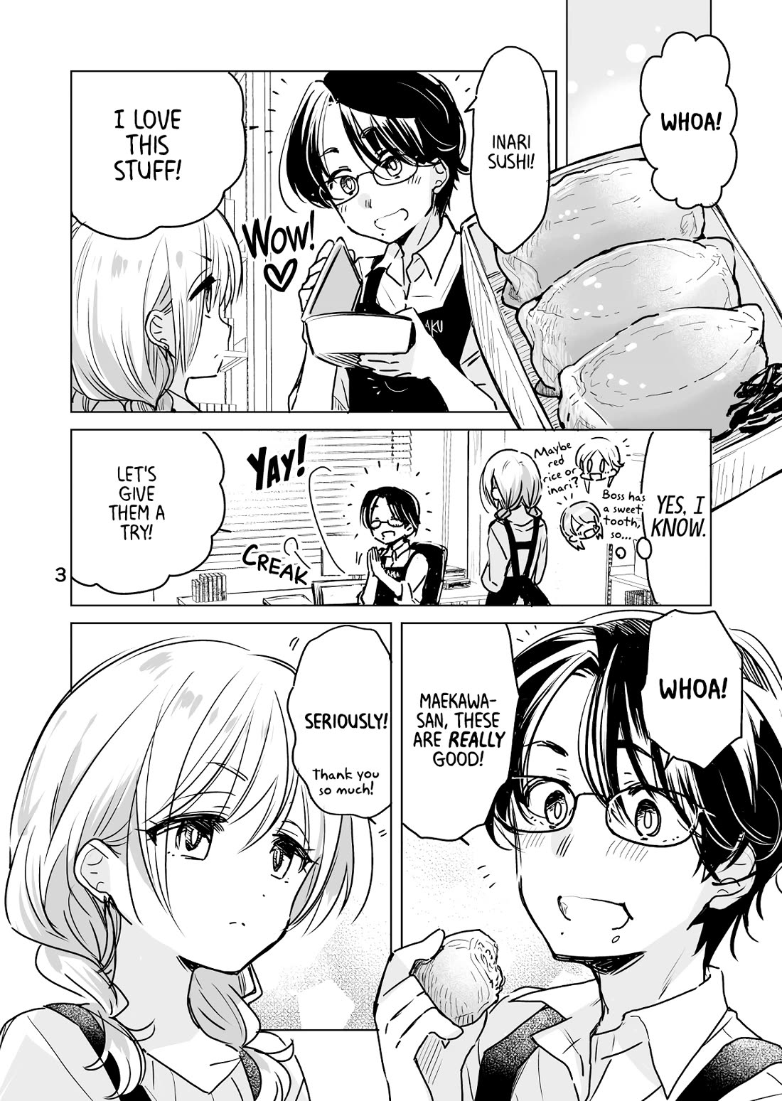 Daily Life of Sa-chan, a Drugstore Clerk Chapter 34 page 3 - Chapter 34