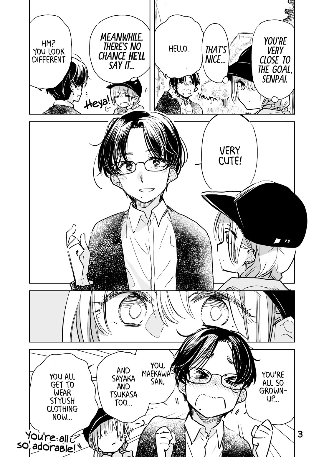 Daily Life of Sa-chan, a Drugstore Clerk Chapter 37 page 3 - Chapter 37