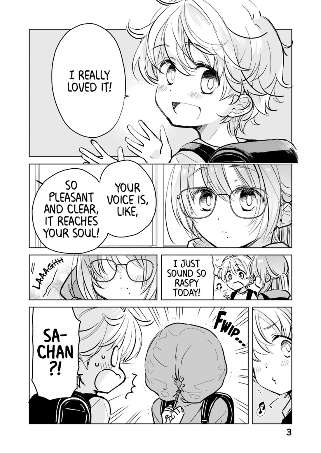 Daily Life of Sa-chan, a Drugstore Clerk Chapter 39 page 3 - Chapter 39