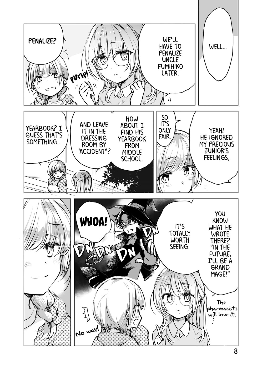 Daily Life of Sa-chan, a Drugstore Clerk Chapter 41 page 8 - Chapter 41
