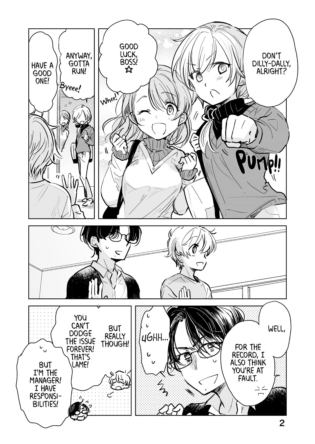 Daily Life of Sa-chan, a Drugstore Clerk Chapter 42 page 2 - Chapter 42