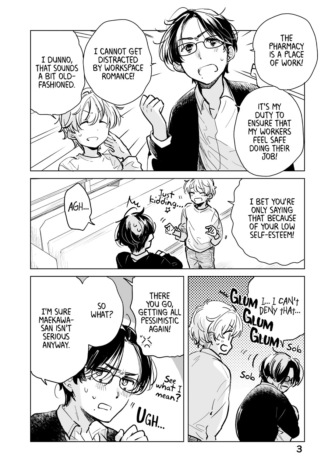 Daily Life of Sa-chan, a Drugstore Clerk Chapter 42 page 3 - Chapter 42