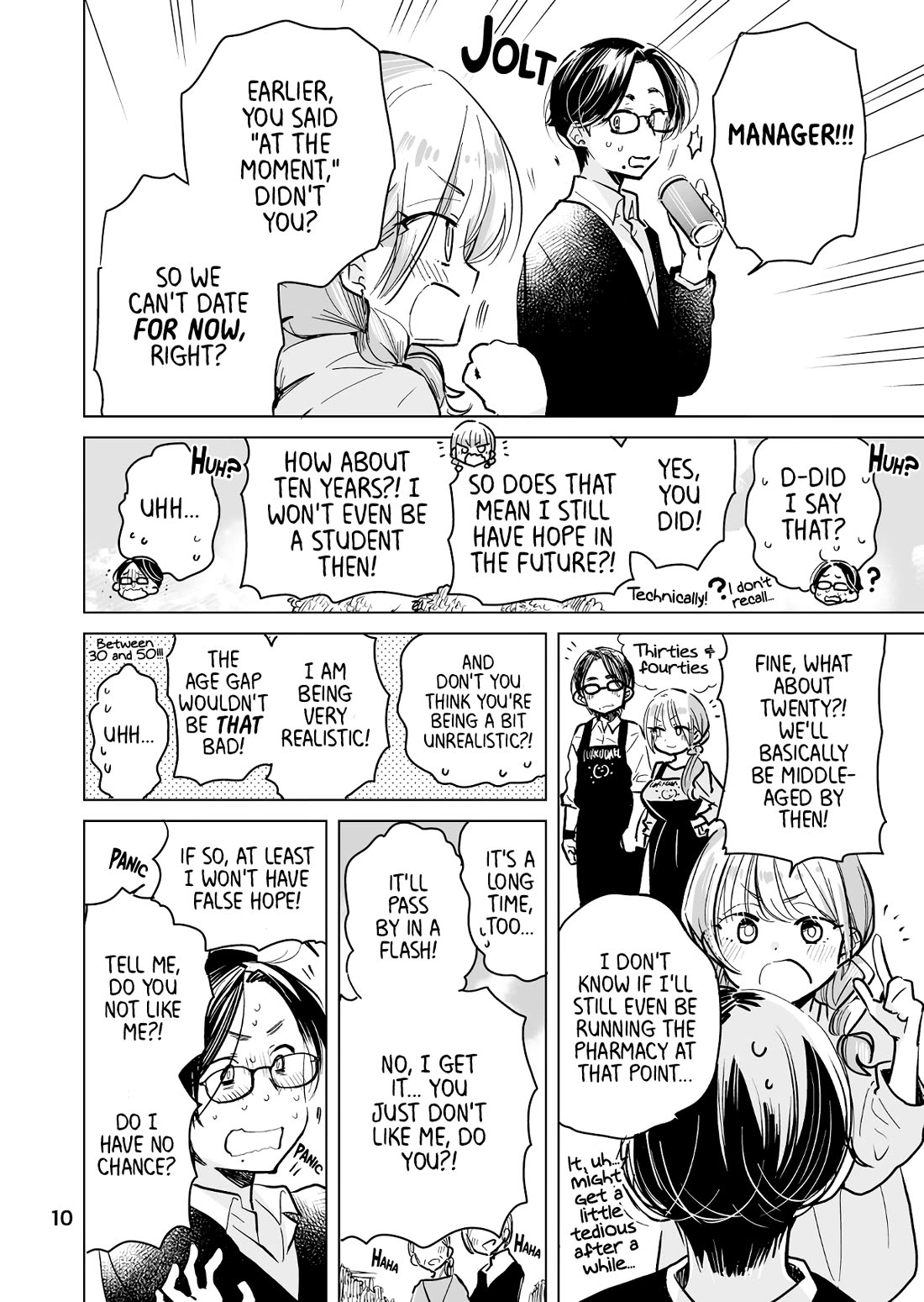 Daily Life of Sa-chan, a Drugstore Clerk Chapter 43 page 10 - Chapter 43