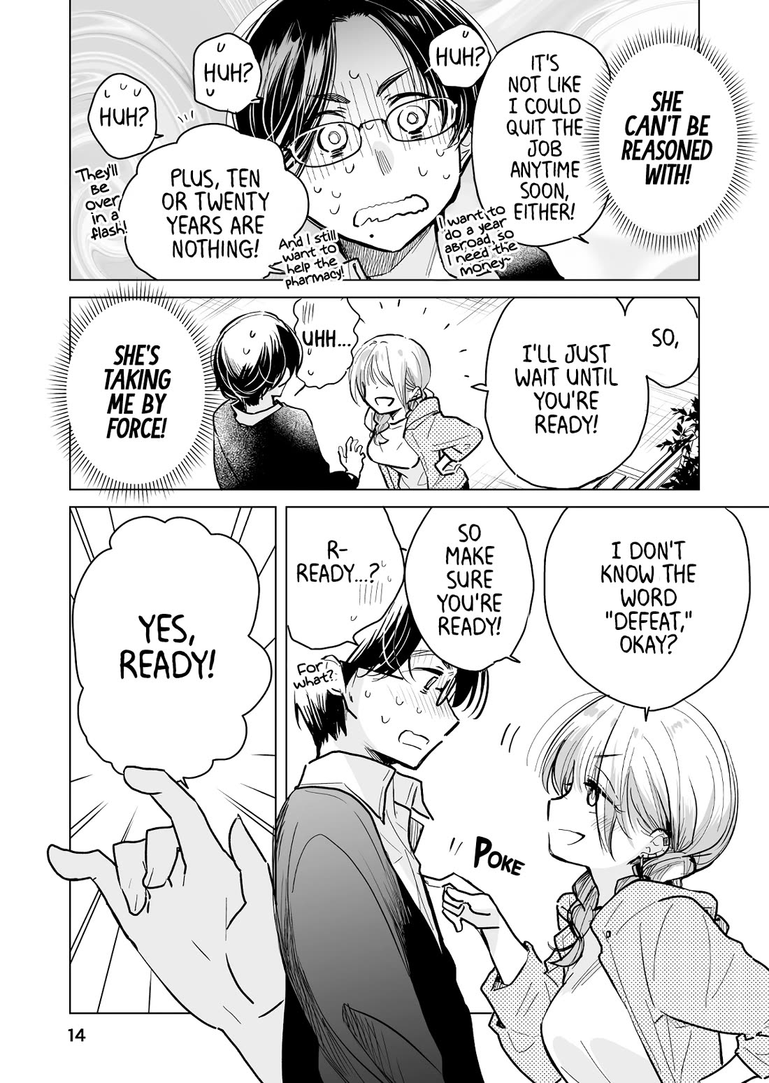 Daily Life of Sa-chan, a Drugstore Clerk Chapter 43 page 14 - Chapter 43