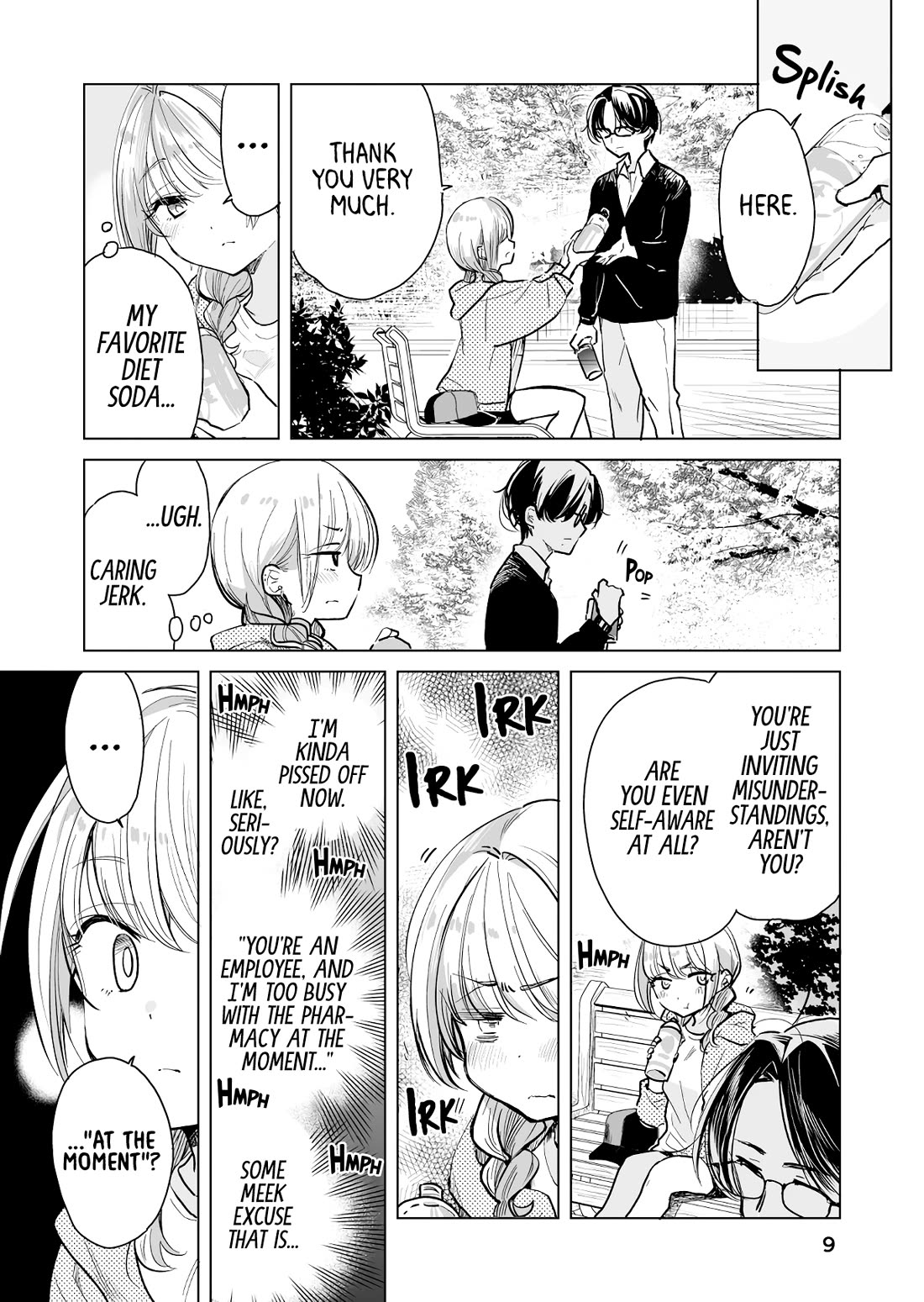 Daily Life of Sa-chan, a Drugstore Clerk Chapter 43 page 9 - Chapter 43