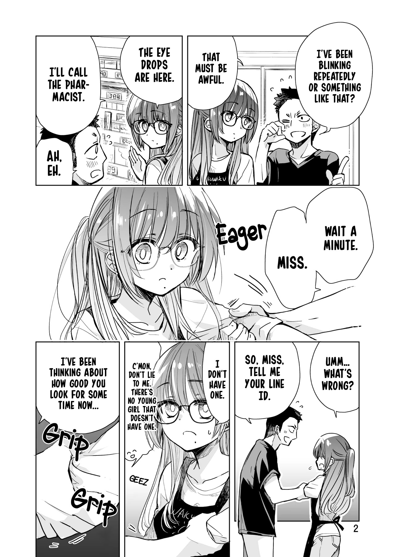Daily Life of Sa-chan, a Drugstore Clerk Chapter 5 page 2 - Chapter 5