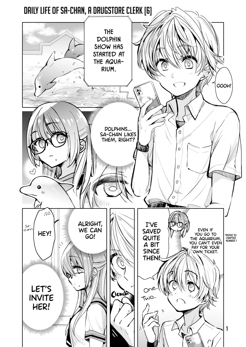 Daily Life of Sa-chan, a Drugstore Clerk Chapter 6 page 1 - Chapter 6