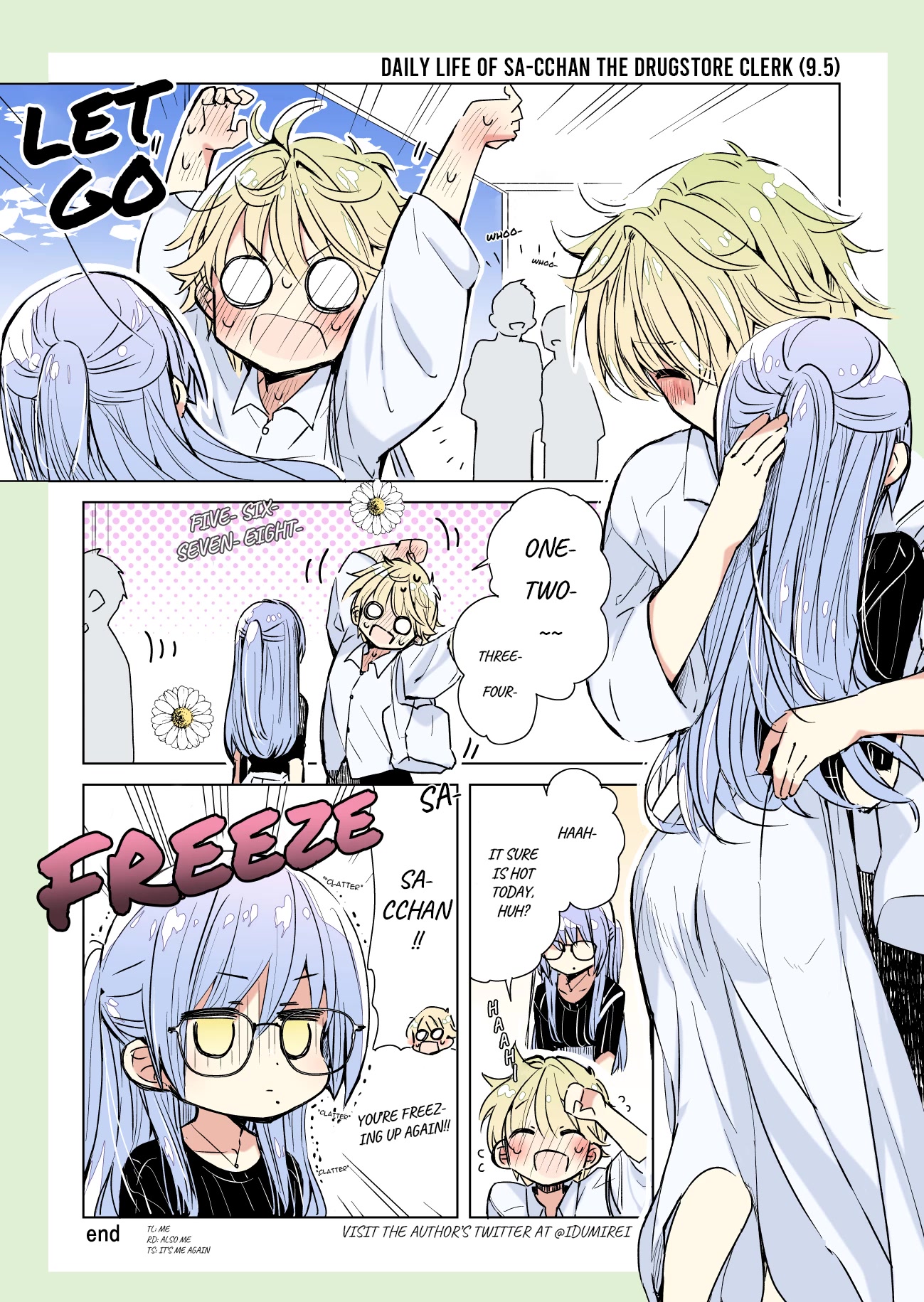 Daily Life of Sa-chan, a Drugstore Clerk Chapter 9.5 page 1 - Chapter 9.5