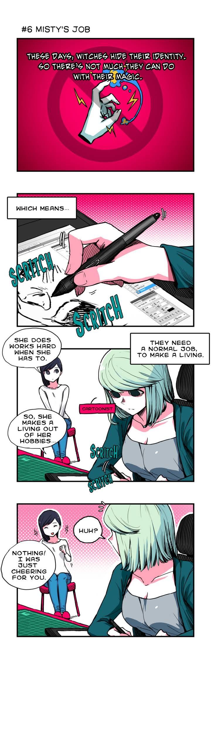 Daily Witch Chapter 0 page 7 - Chapter 0