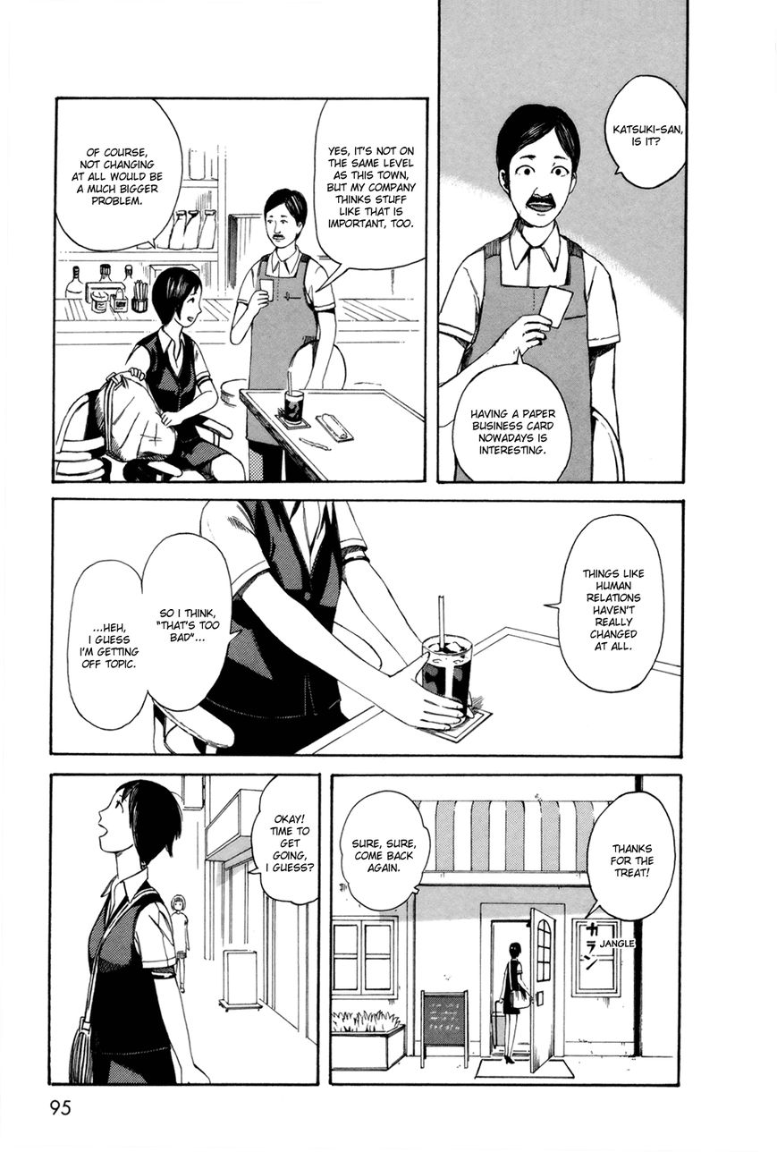 Dainana Joshikai Houkou Chapter 27 page 5 - Chapter 27 : The Hundred-Year Preservation Plan / One Quick Peek