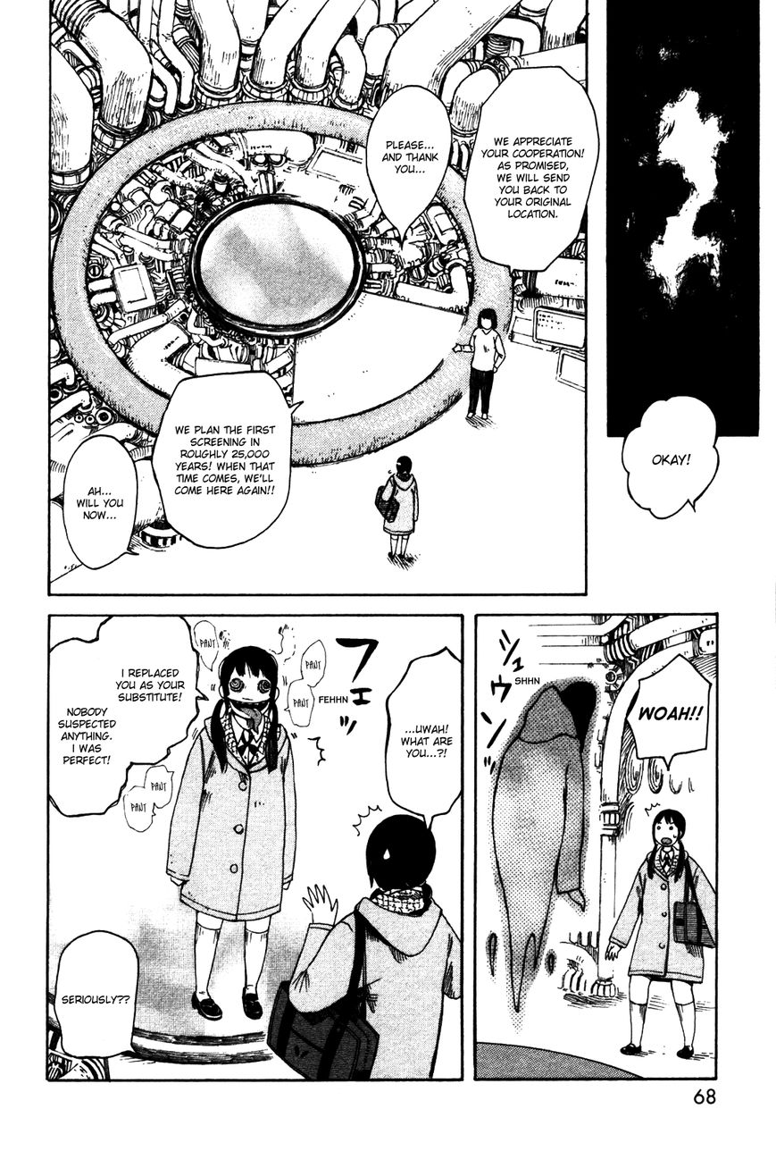 Dainana Joshikai Houkou Chapter 34 page 12 - Chapter 34 : Doppelgänger / The Double Life of Wander7 (Part 2)