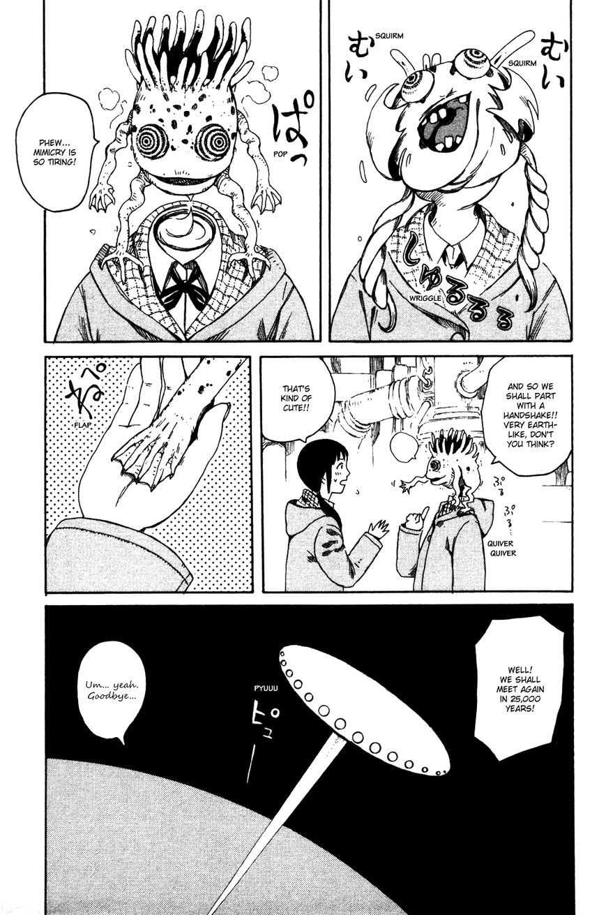 Dainana Joshikai Houkou Chapter 34 page 13 - Chapter 34 : Doppelgänger / The Double Life of Wander7 (Part 2)