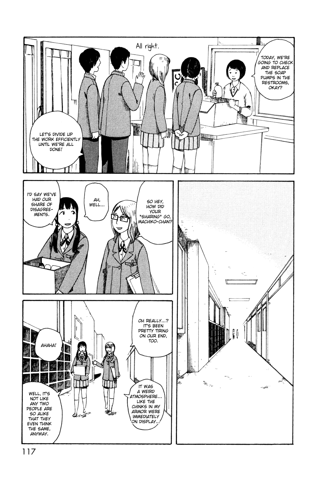 Dainana Joshikai Houkou Chapter 37 page 11 - Chapter 37 : Sharing Ring / Mind Joint