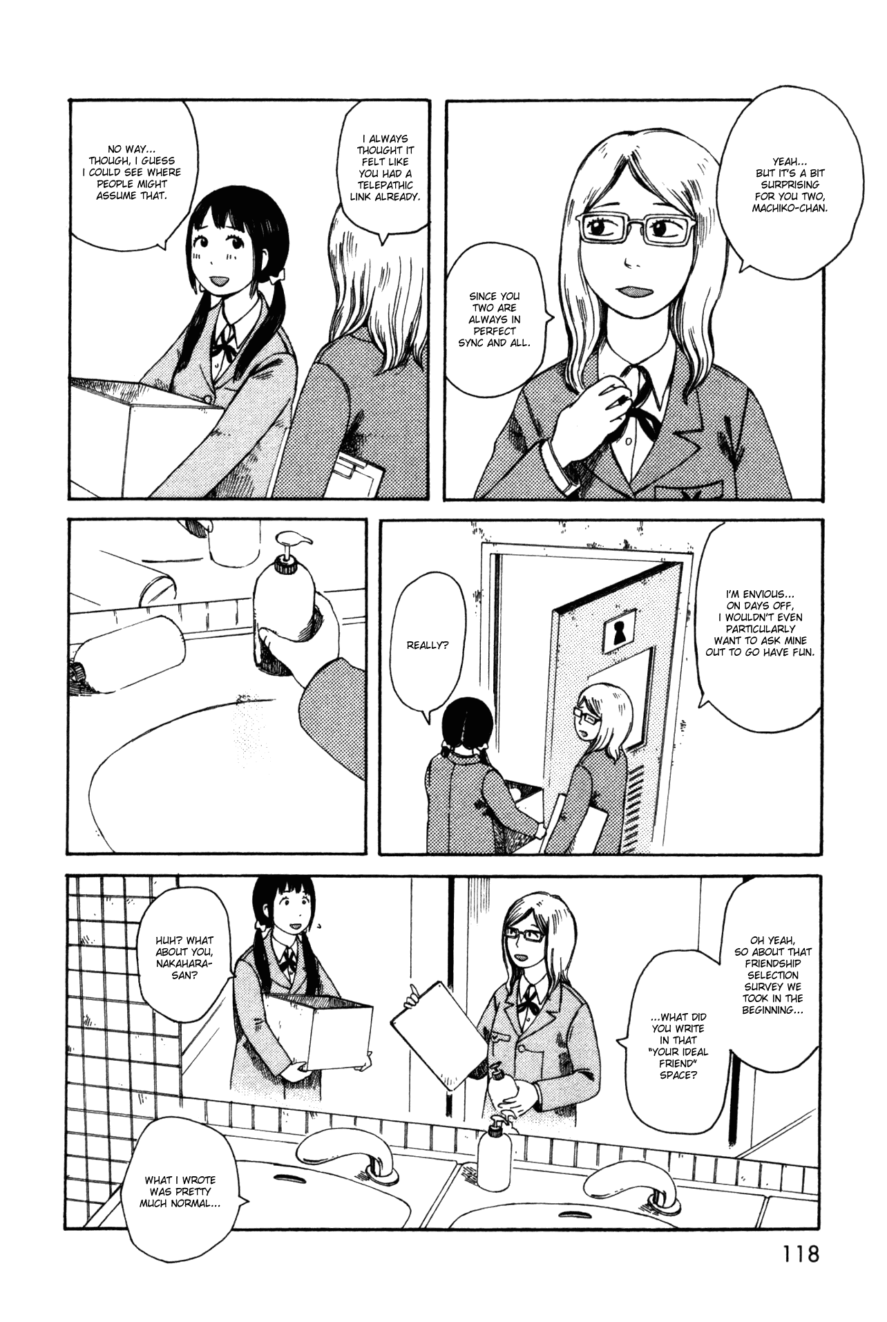 Dainana Joshikai Houkou Chapter 37 page 12 - Chapter 37 : Sharing Ring / Mind Joint