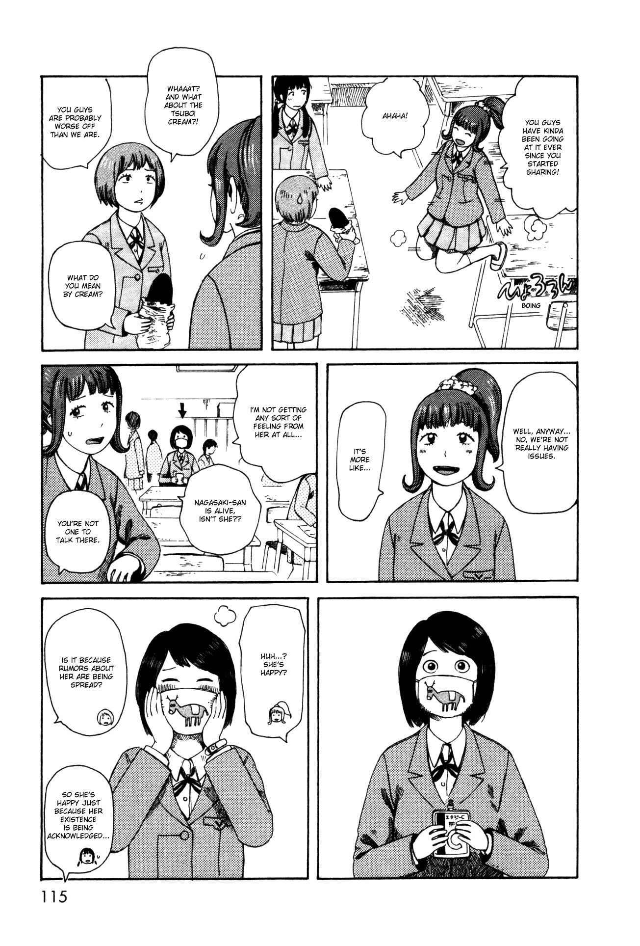 Dainana Joshikai Houkou Chapter 37 page 9 - Chapter 37 : Sharing Ring / Mind Joint