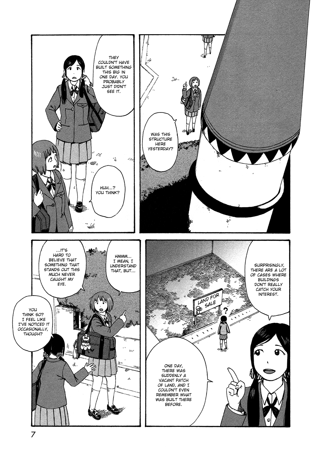 Dainana Joshikai Houkou Chapter 39 page 6 - Chapter 39: Where Did You Come From? / Where are you from?