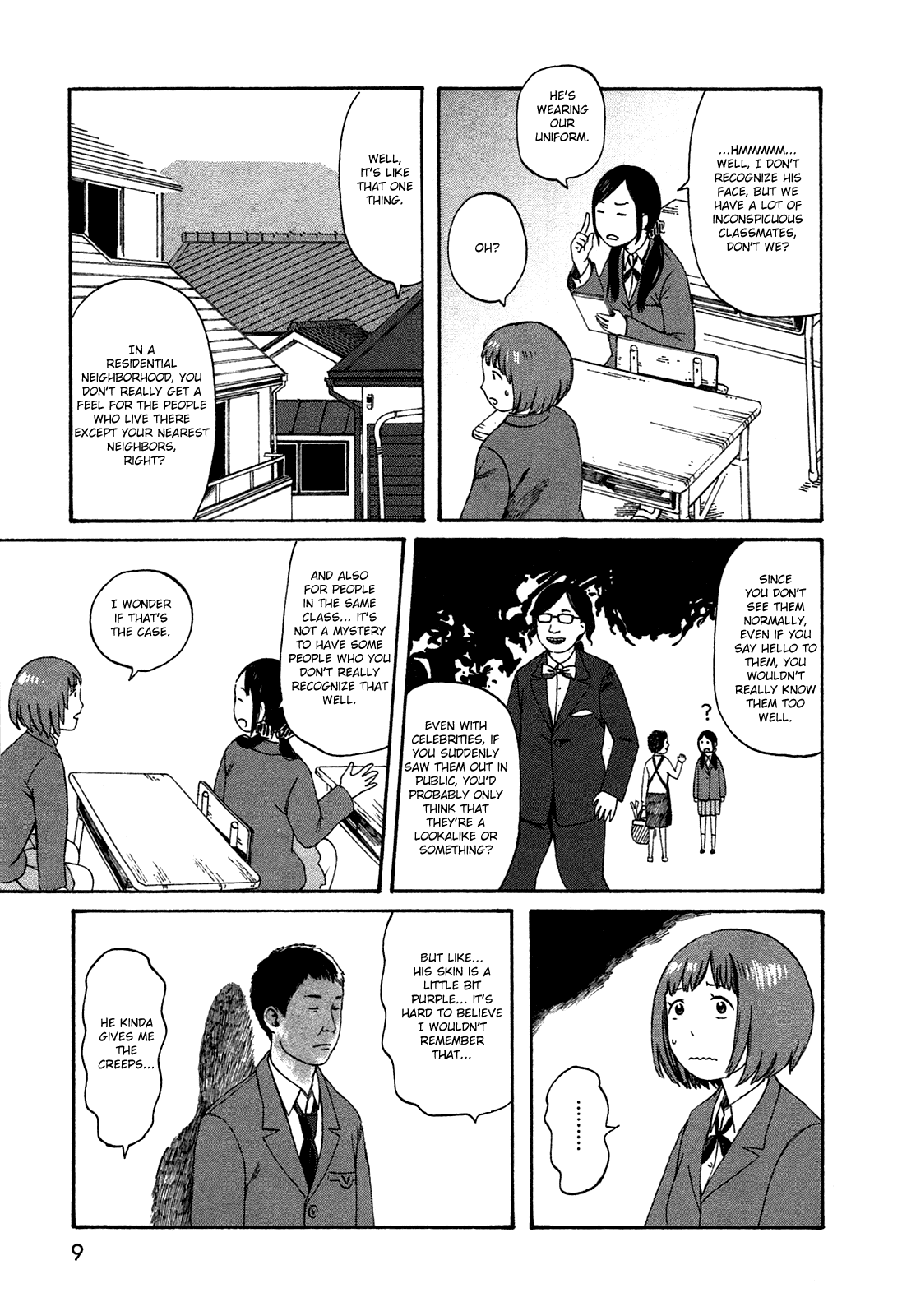 Dainana Joshikai Houkou Chapter 39 page 8 - Chapter 39: Where Did You Come From? / Where are you from?