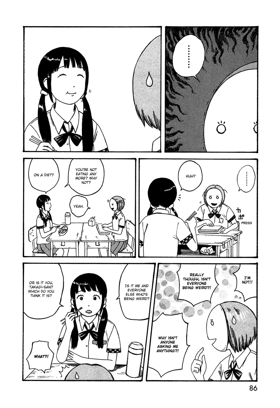 Dainana Joshikai Houkou Chapter 43 page 10 - Chapter 43: Secret of Beauty? / Invasion of privacy