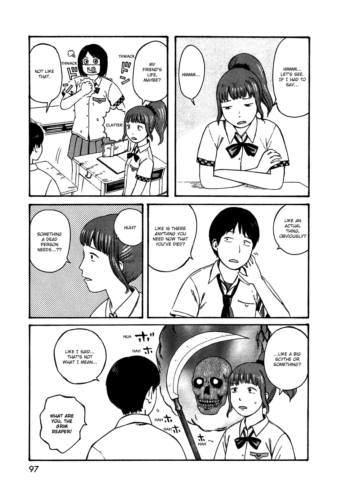 Dainana Joshikai Houkou Chapter 44 page 3 - Chapter 44: What is It That You Want? / Born again