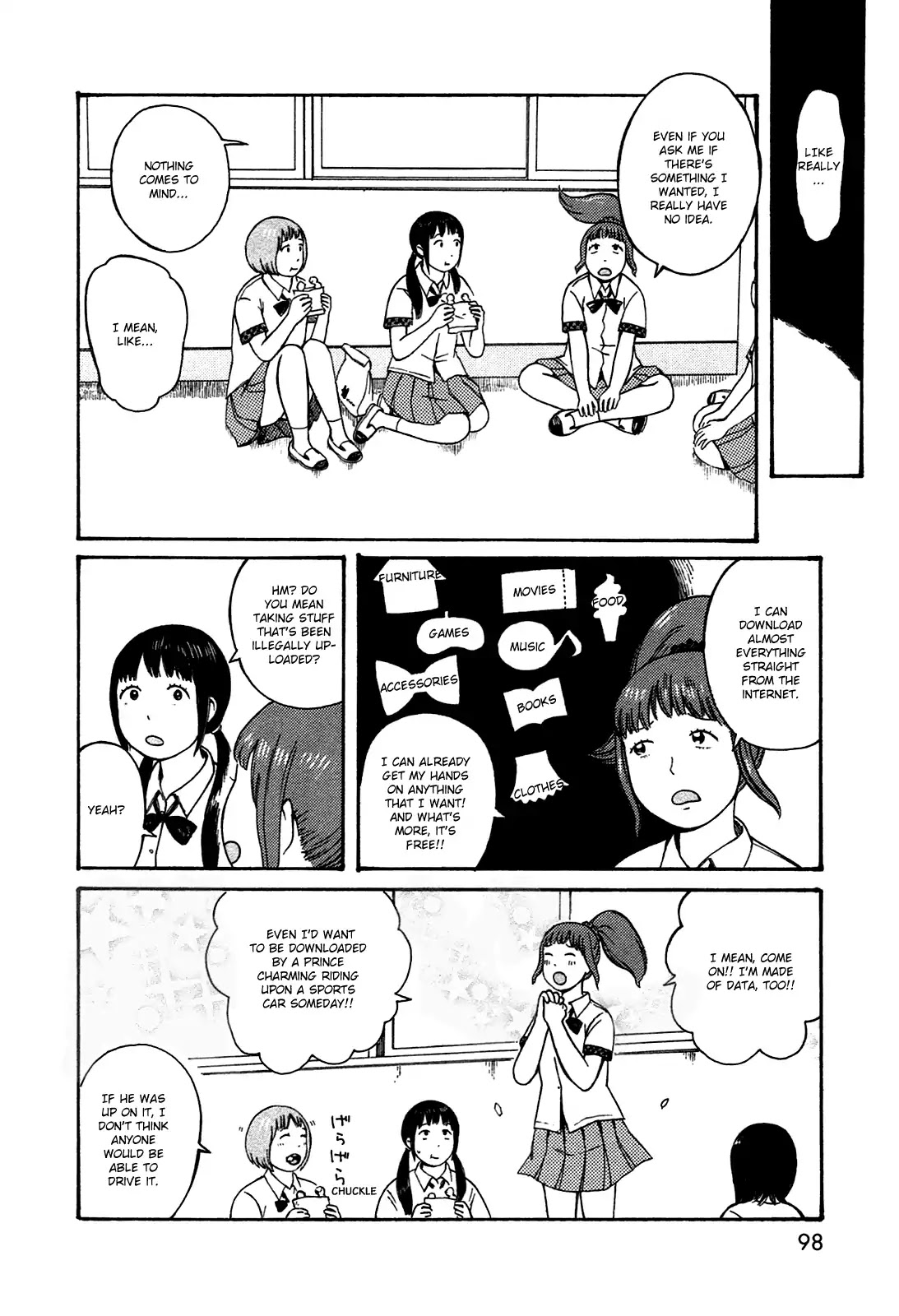 Dainana Joshikai Houkou Chapter 44 page 4 - Chapter 44: What is It That You Want? / Born again