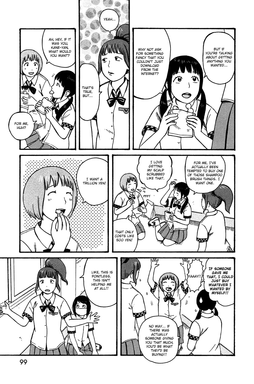 Dainana Joshikai Houkou Chapter 44 page 5 - Chapter 44: What is It That You Want? / Born again