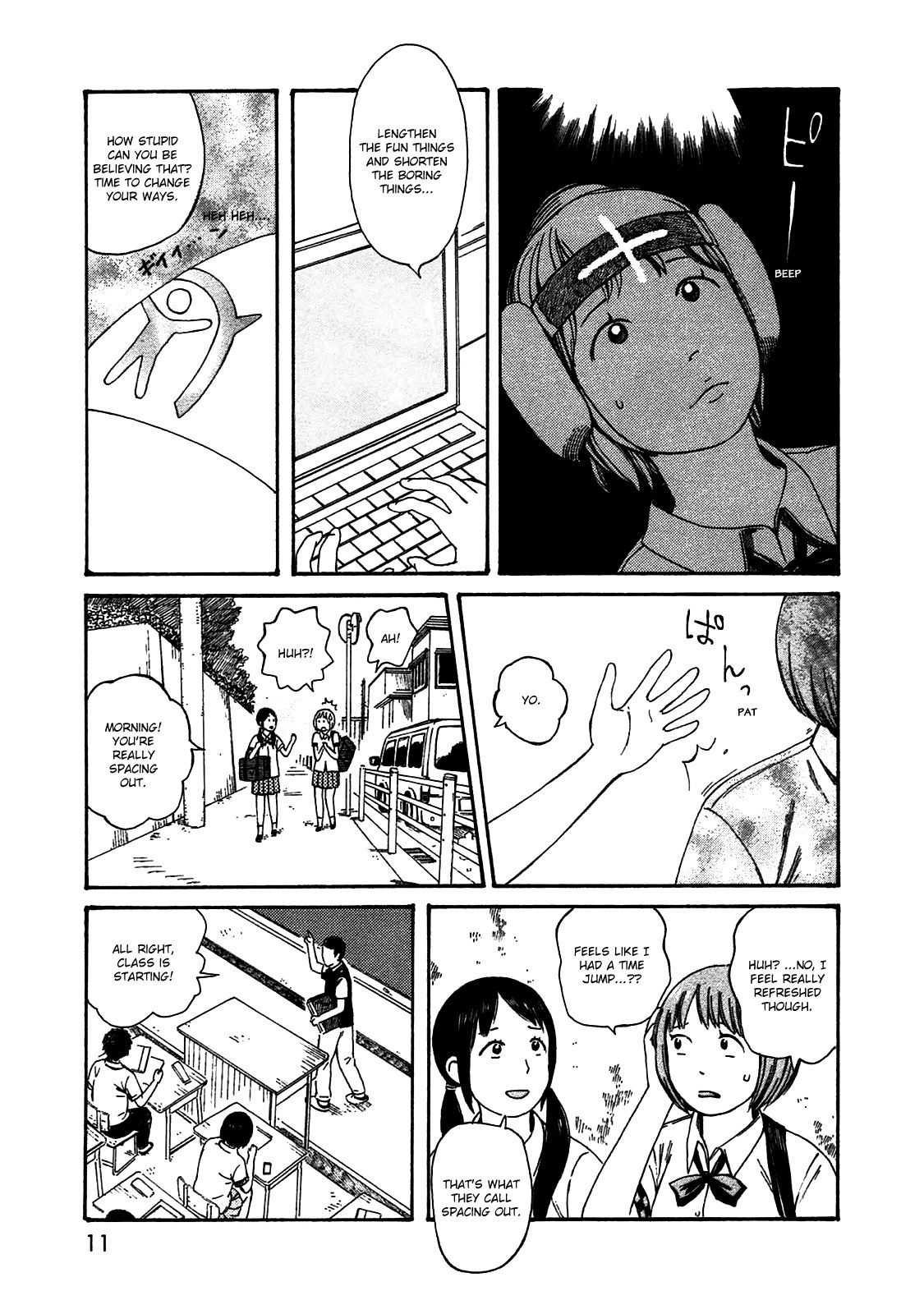 Dainana Joshikai Houkou Chapter 45 page 10 - Chapter 45: Life Omission Method / The best me programs