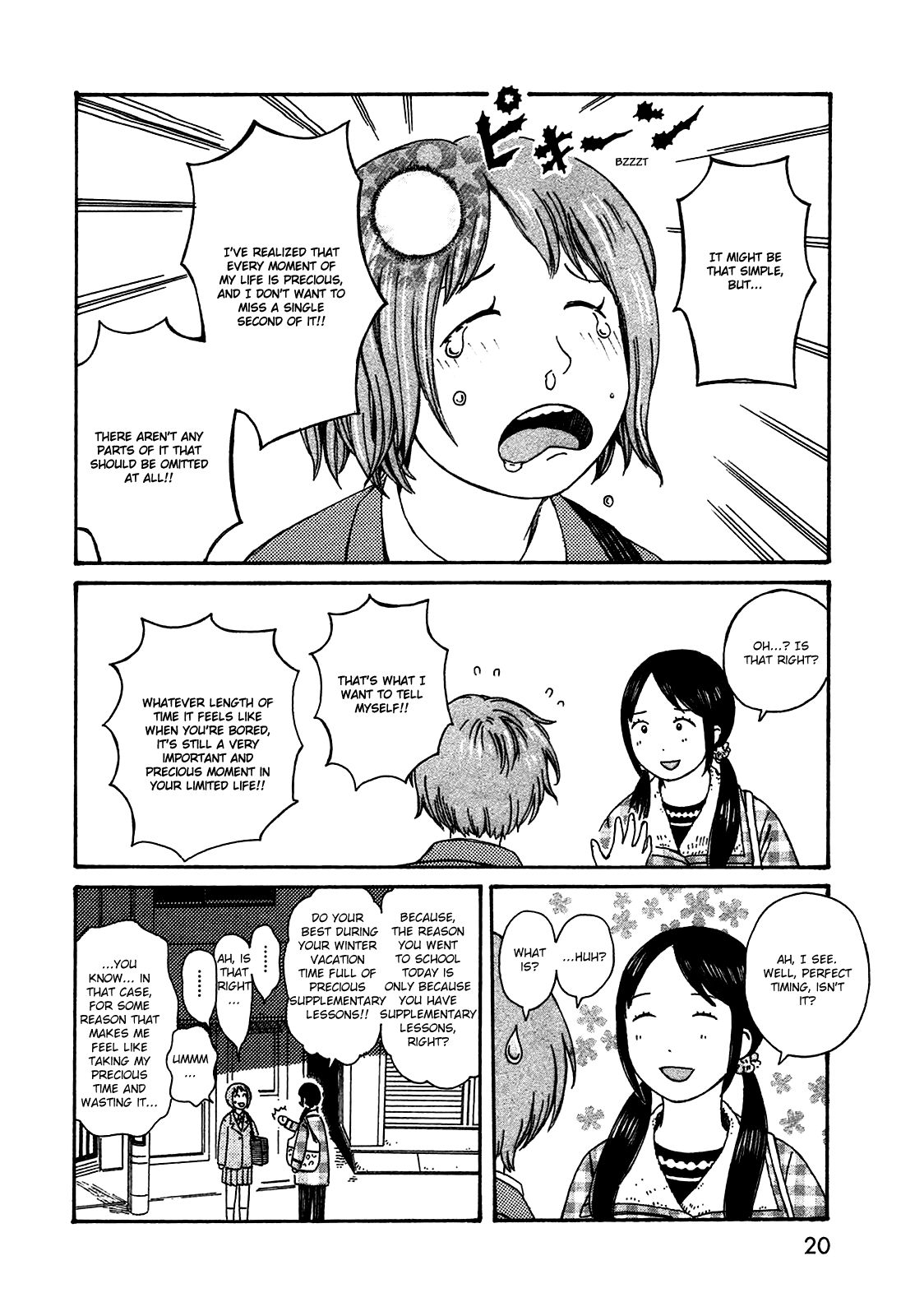 Dainana Joshikai Houkou Chapter 45 page 19 - Chapter 45: Life Omission Method / The best me programs