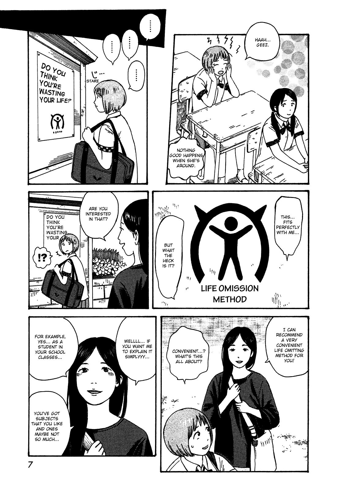Dainana Joshikai Houkou Chapter 45 page 6 - Chapter 45: Life Omission Method / The best me programs