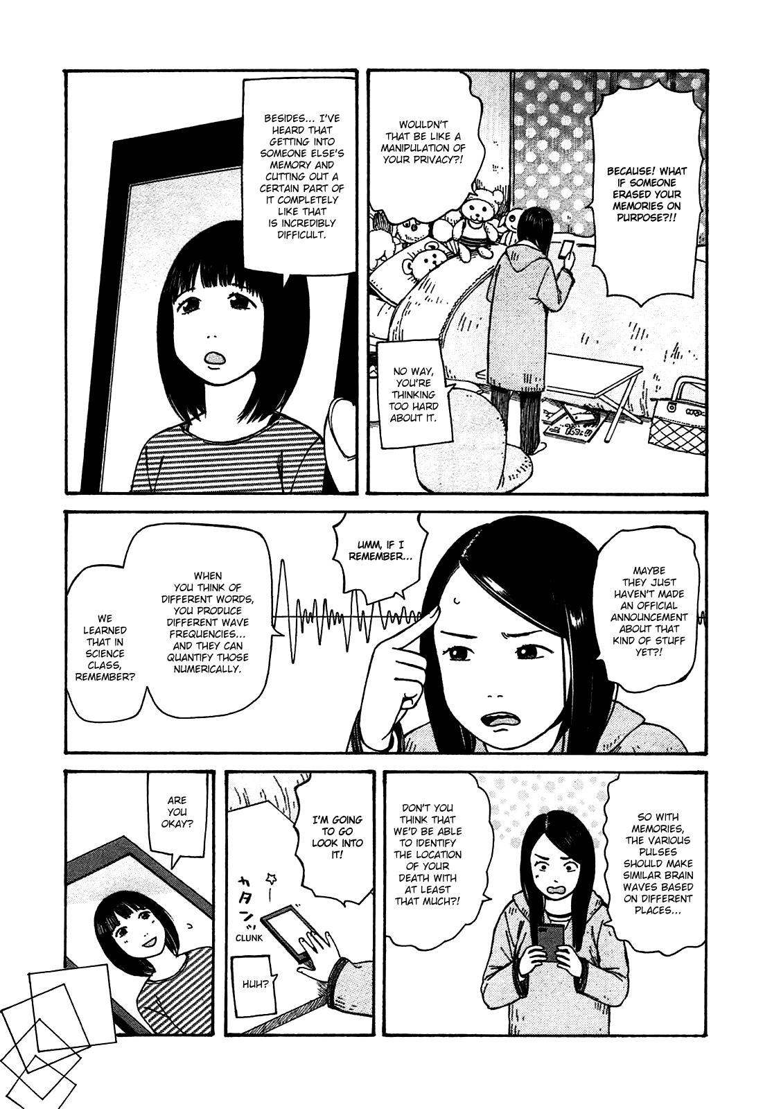 Dainana Joshikai Houkou Chapter 46 page 5 - Chapter 46: Devil at the Crossroads / Past,present,future