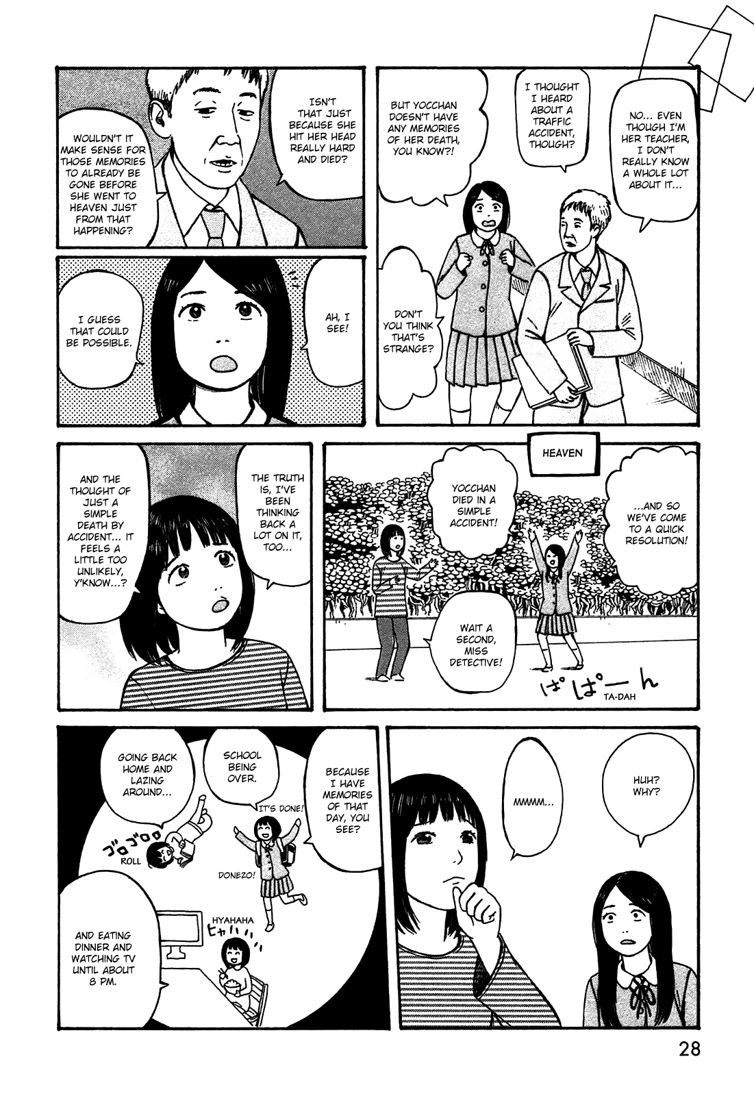 Dainana Joshikai Houkou Chapter 46 page 6 - Chapter 46: Devil at the Crossroads / Past,present,future