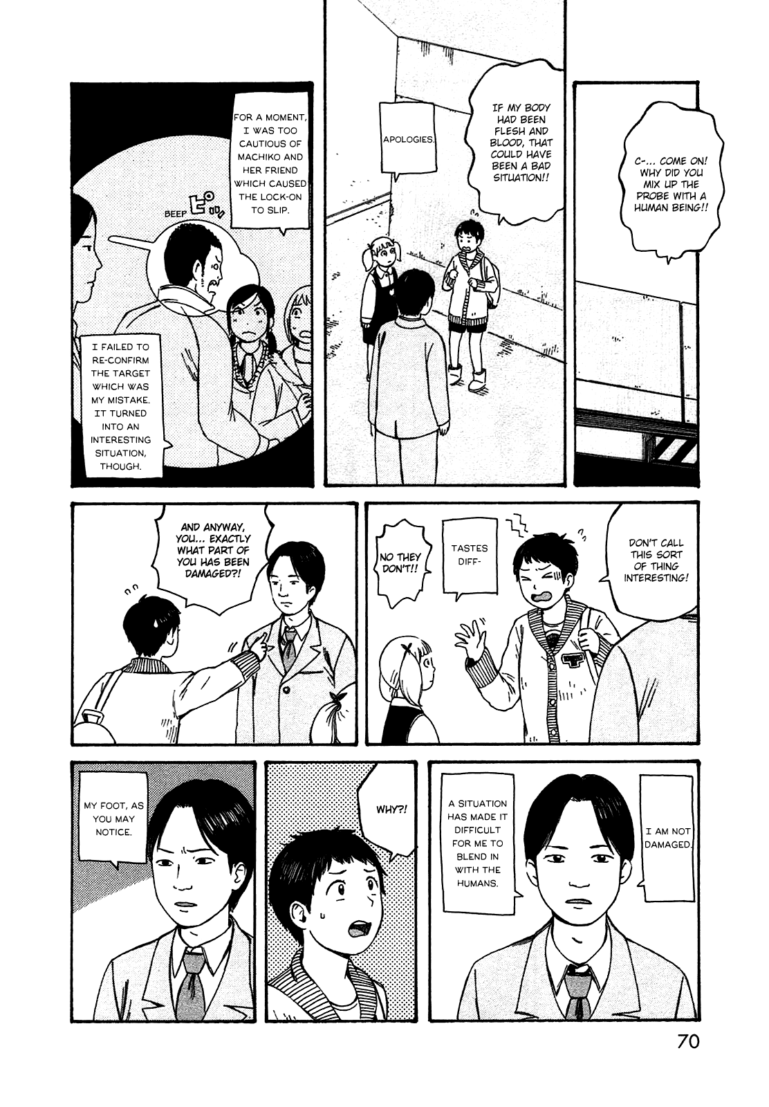 Dainana Joshikai Houkou Chapter 48 page 14 - Chapter 48: One Puzzle Piece of History / Live & peace