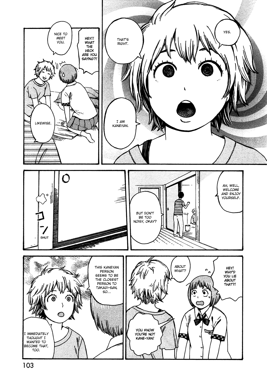 Dainana Joshikai Houkou Chapter 50.1 page 11 - Chapter 50.1: Appearance of ? / Who goes there?