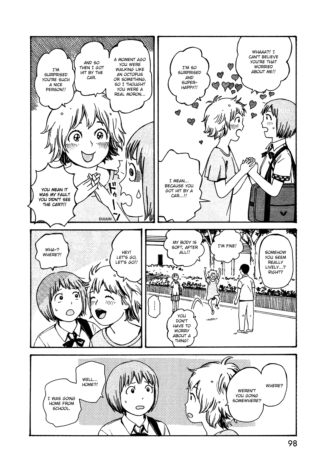 Dainana Joshikai Houkou Chapter 50.1 page 6 - Chapter 50.1: Appearance of ? / Who goes there?