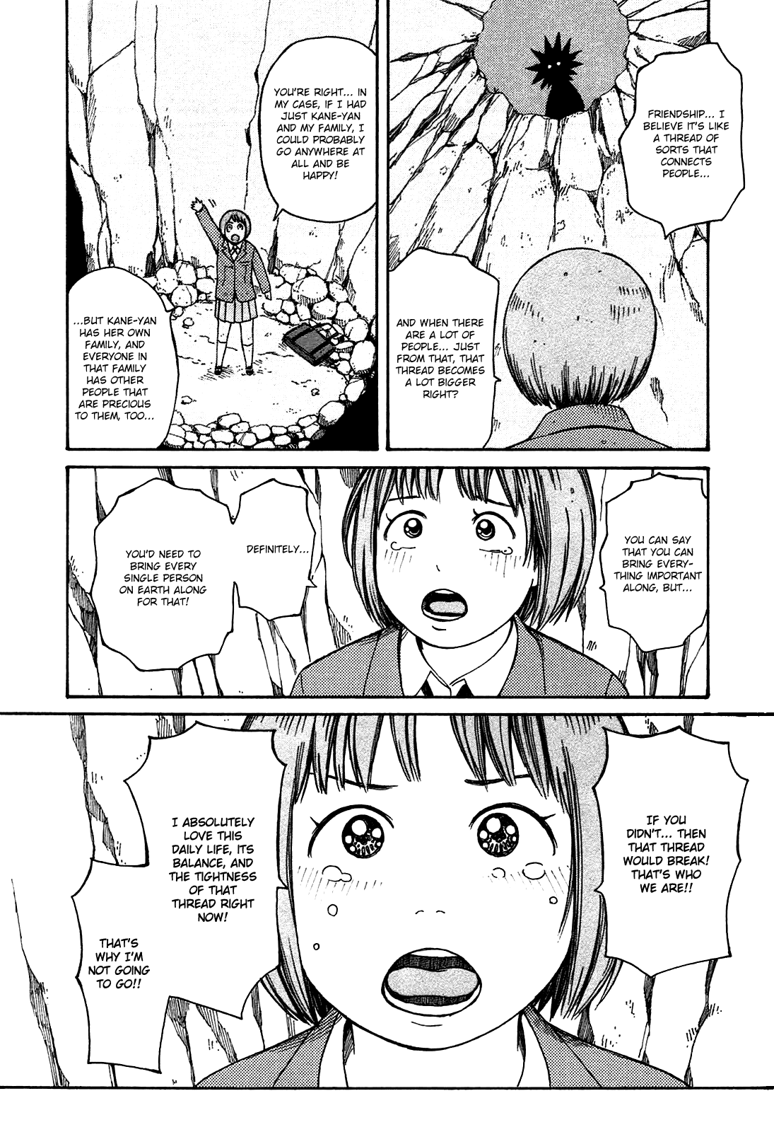 Dainana Joshikai Houkou Chapter 50.2 page 14 - Chapter 50.2: Where ? is Going / Tumbling Dice